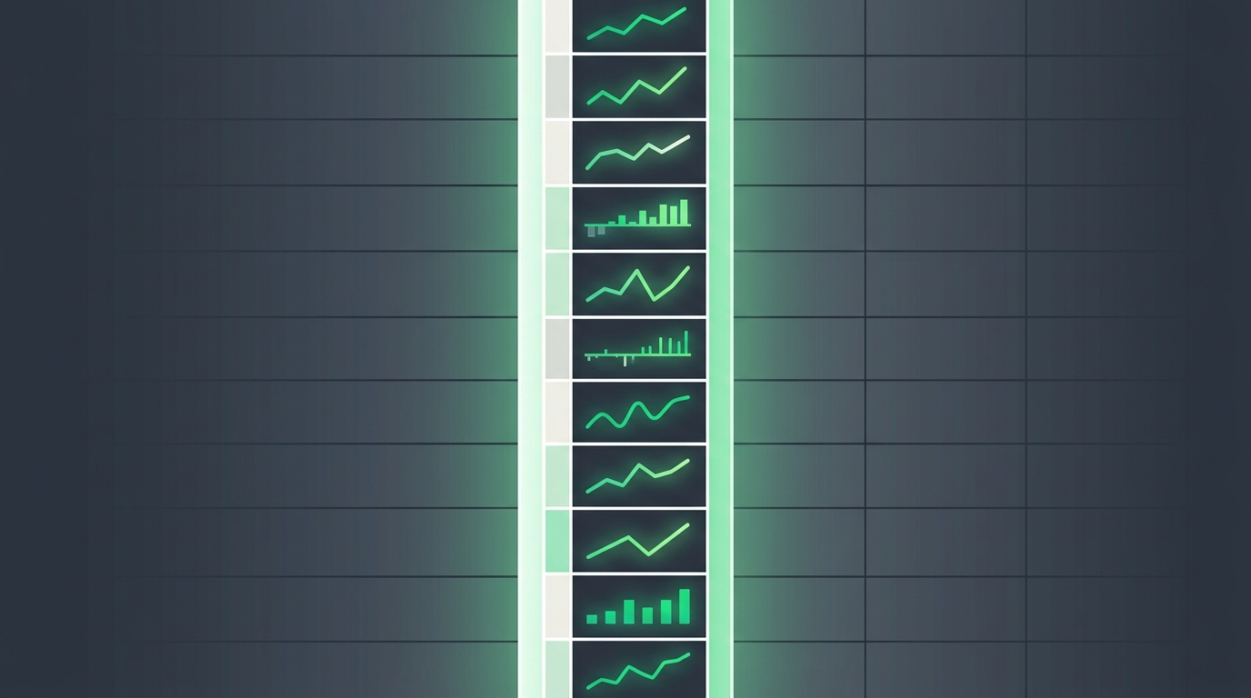 Sparklines: แผนภูมิขนาดเล็กในเซลล์